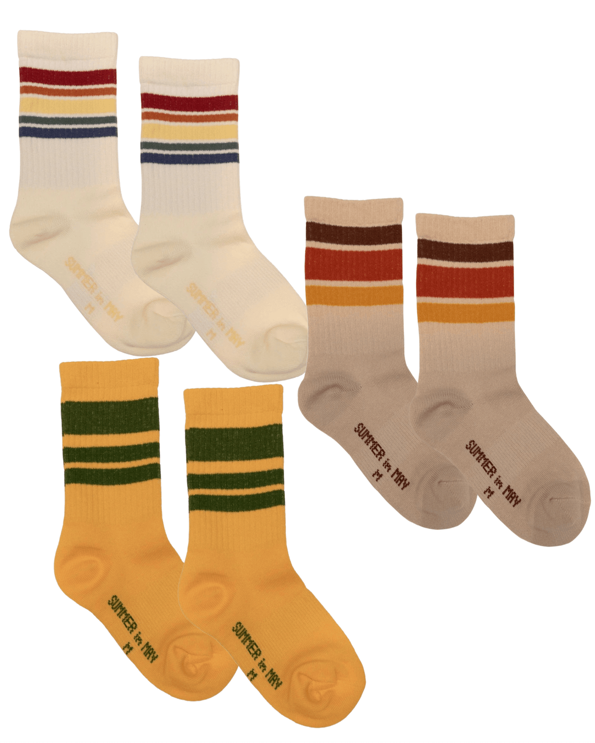 3 Pack Socks in Haleiwa