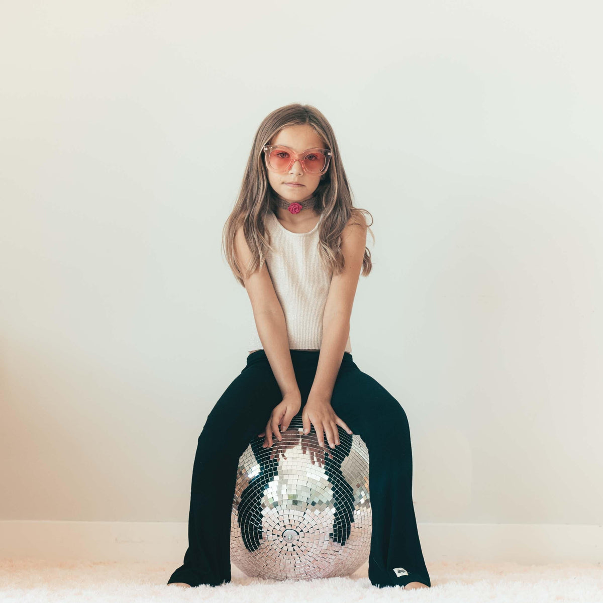 Flared Leggings (Lightweight) in Black