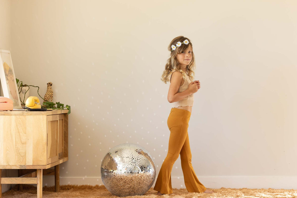 Flared Leggings (Lightweight) in Cinnamon