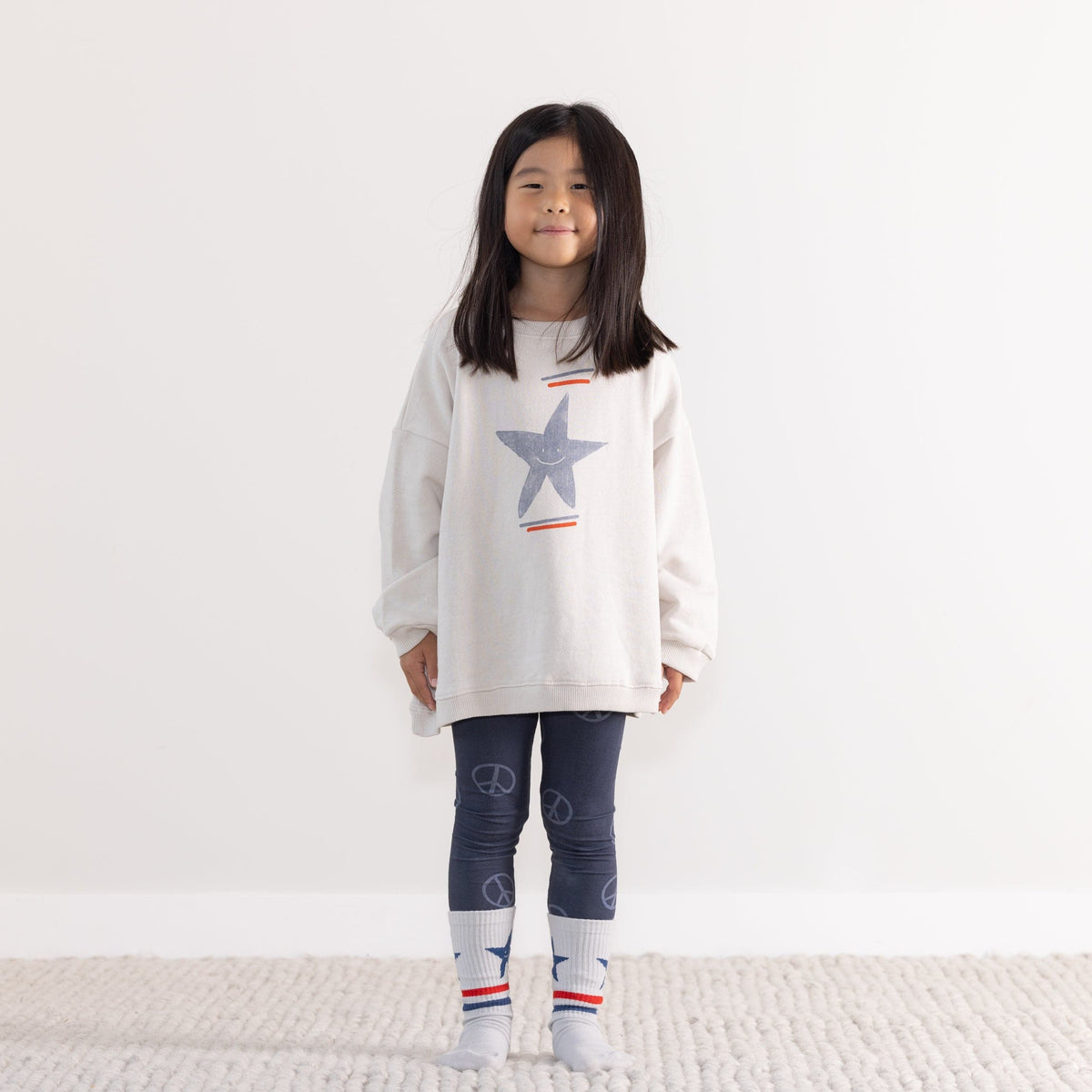 Leggings in All Over Peace