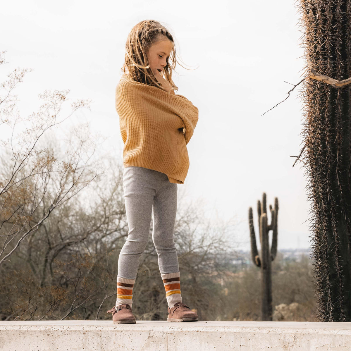 Leggings in Light Grey