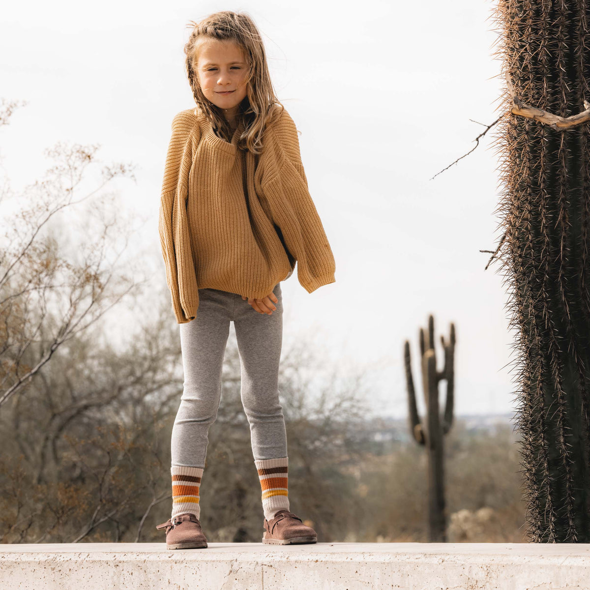 Leggings in Light Grey