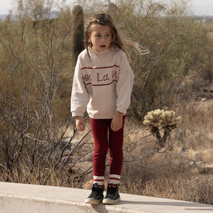 Leggings in Maroon