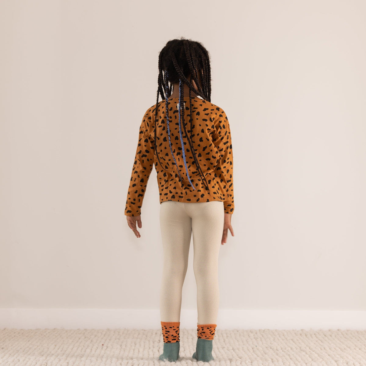 Long Sleeve Tee - Cheetah