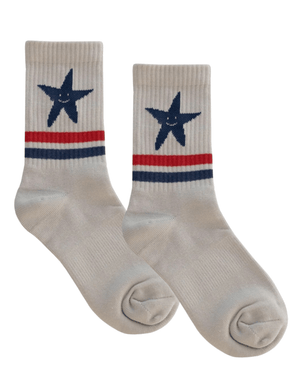 Socks - Blue Star