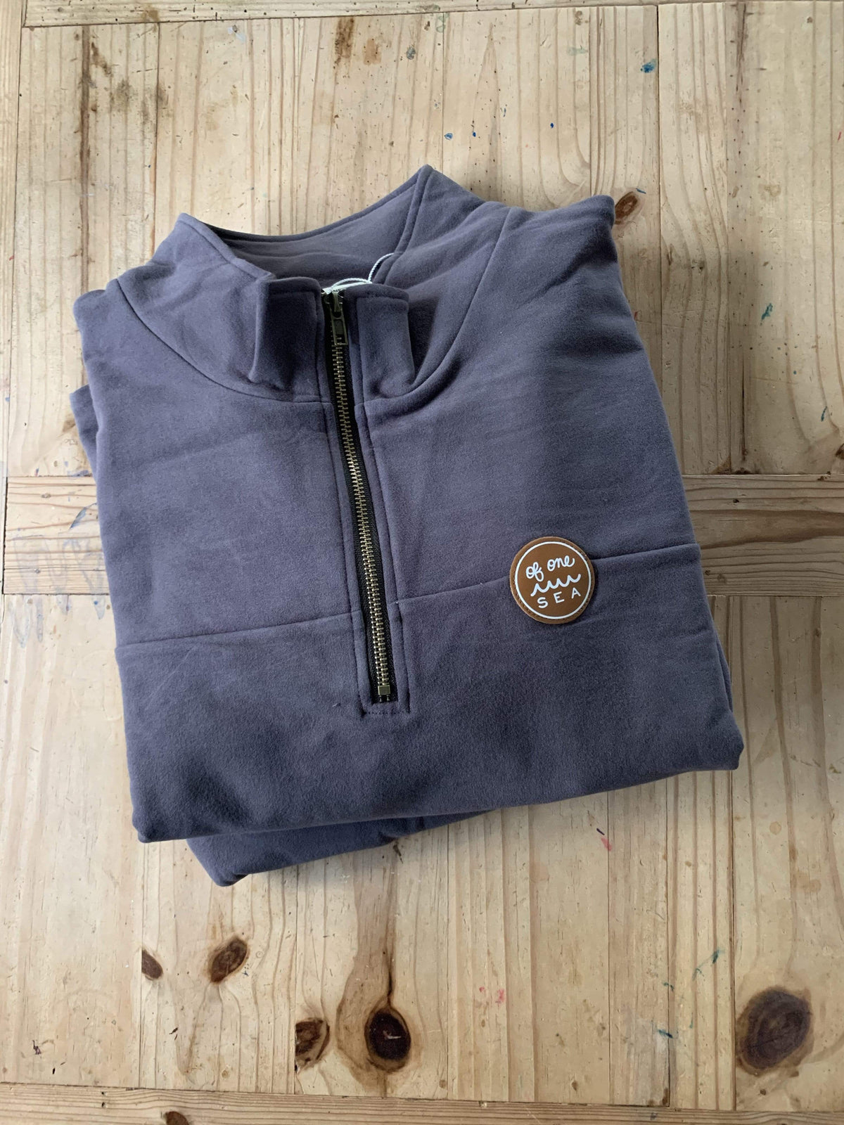 Adult Asphalt Half-Zip Pullover