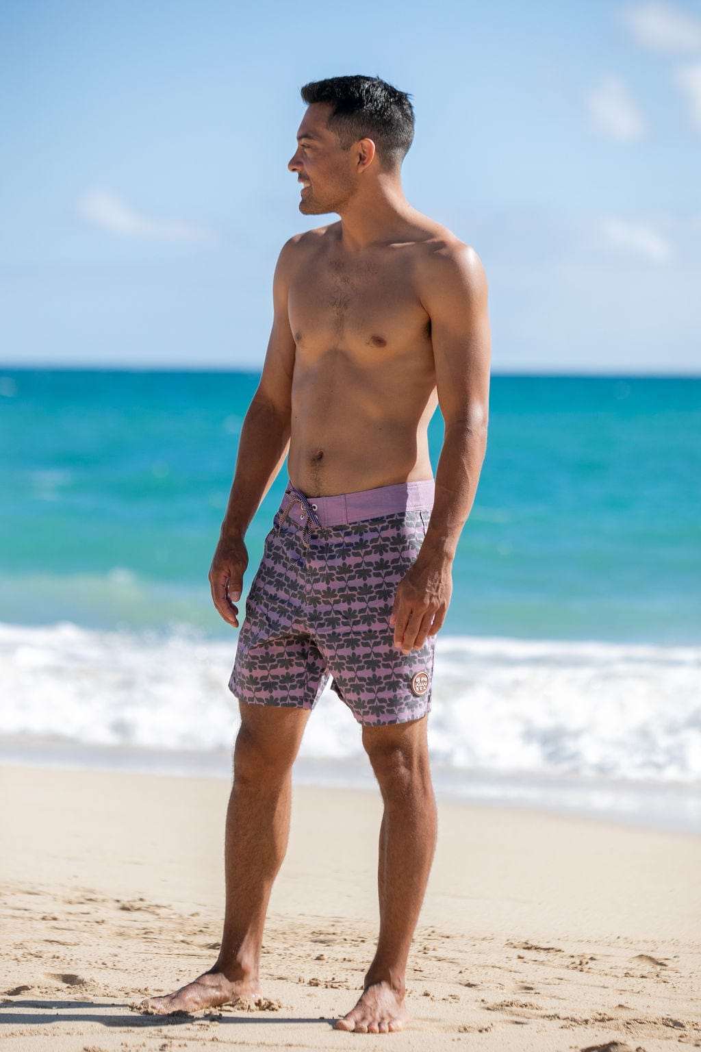 Men's Townshort in 70s Naupaka