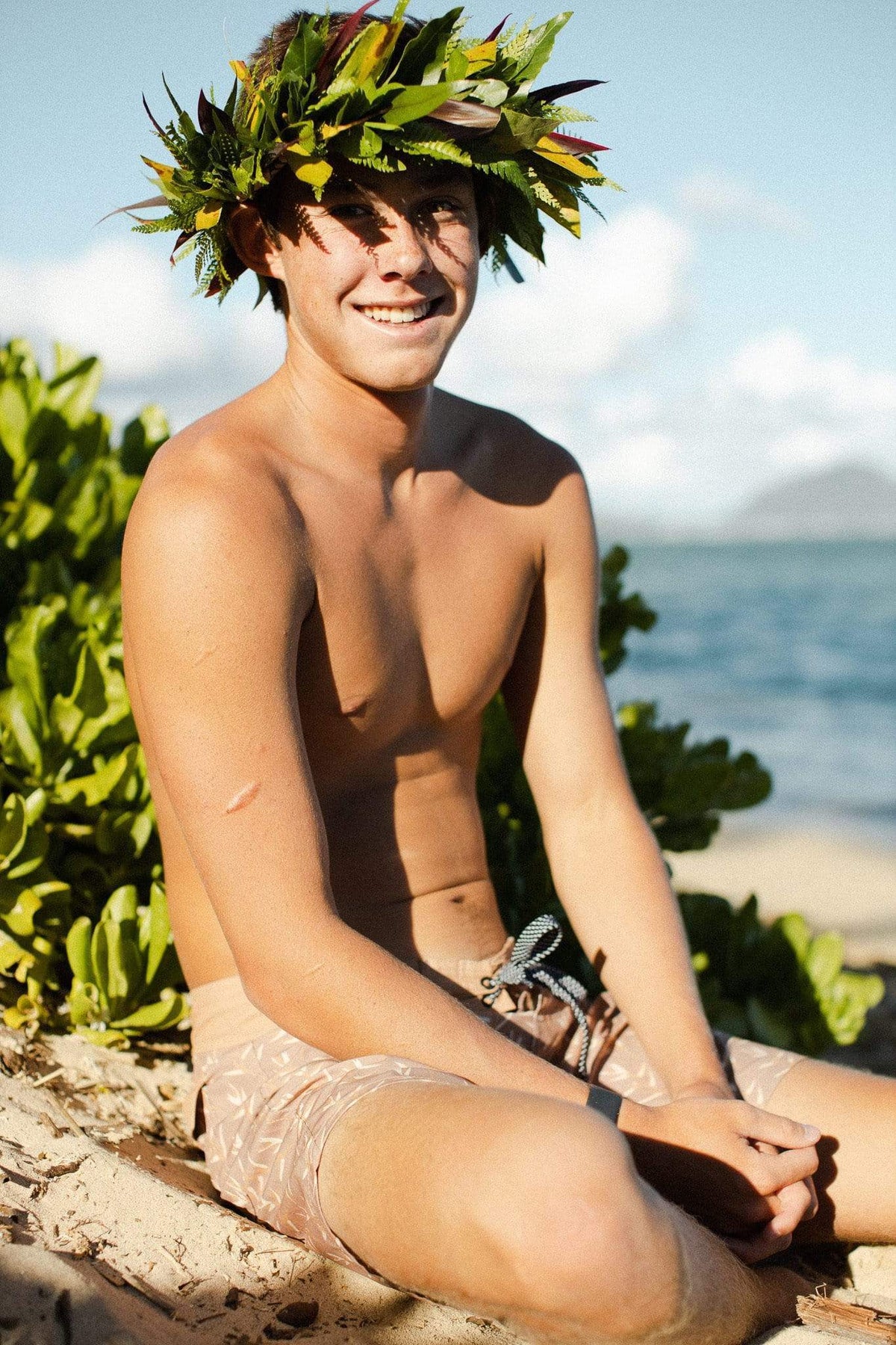 Men's Townshort in Torch Ginger Red Dirt