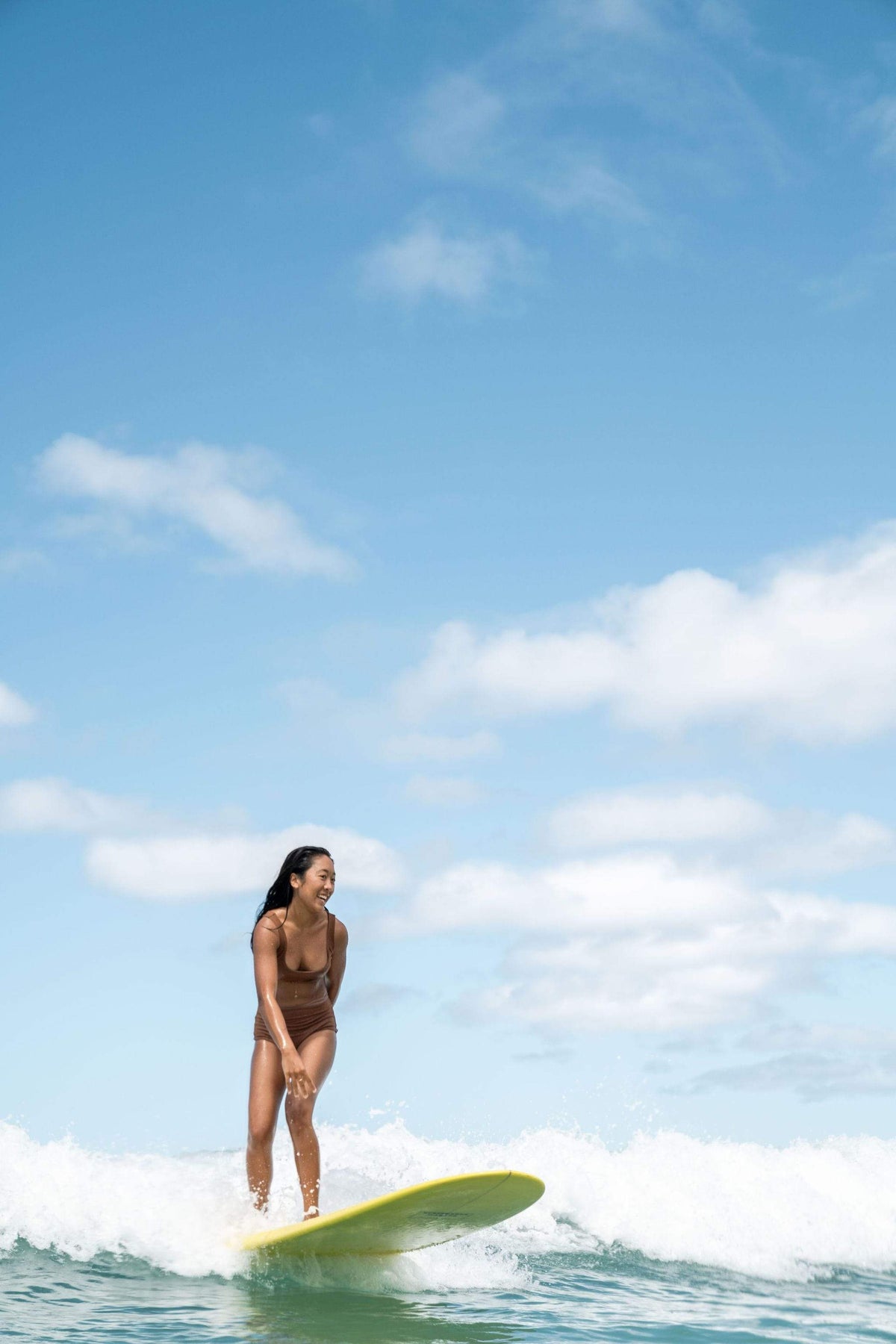 Women's Bikini Separates in Camel Texture