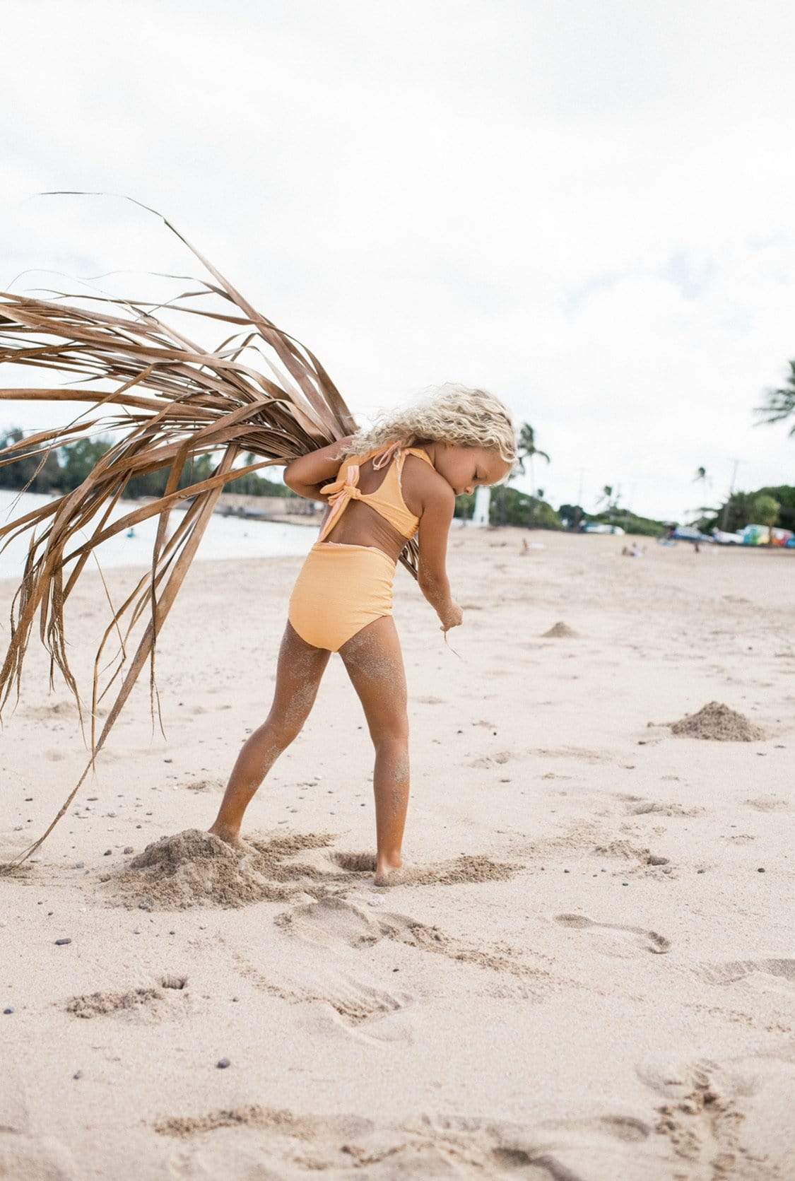 Girl's Bikini Separates in Sunrise Ribbed