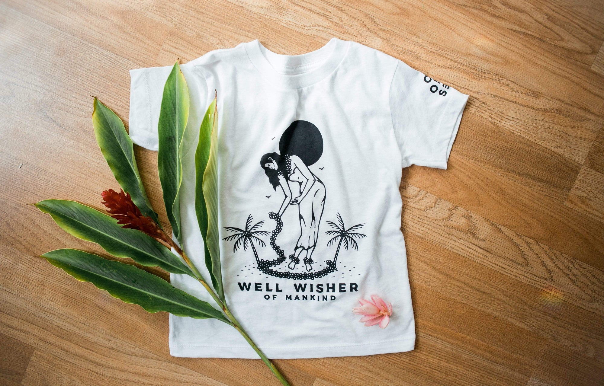 Kid’s Well Wisher Tee in White
