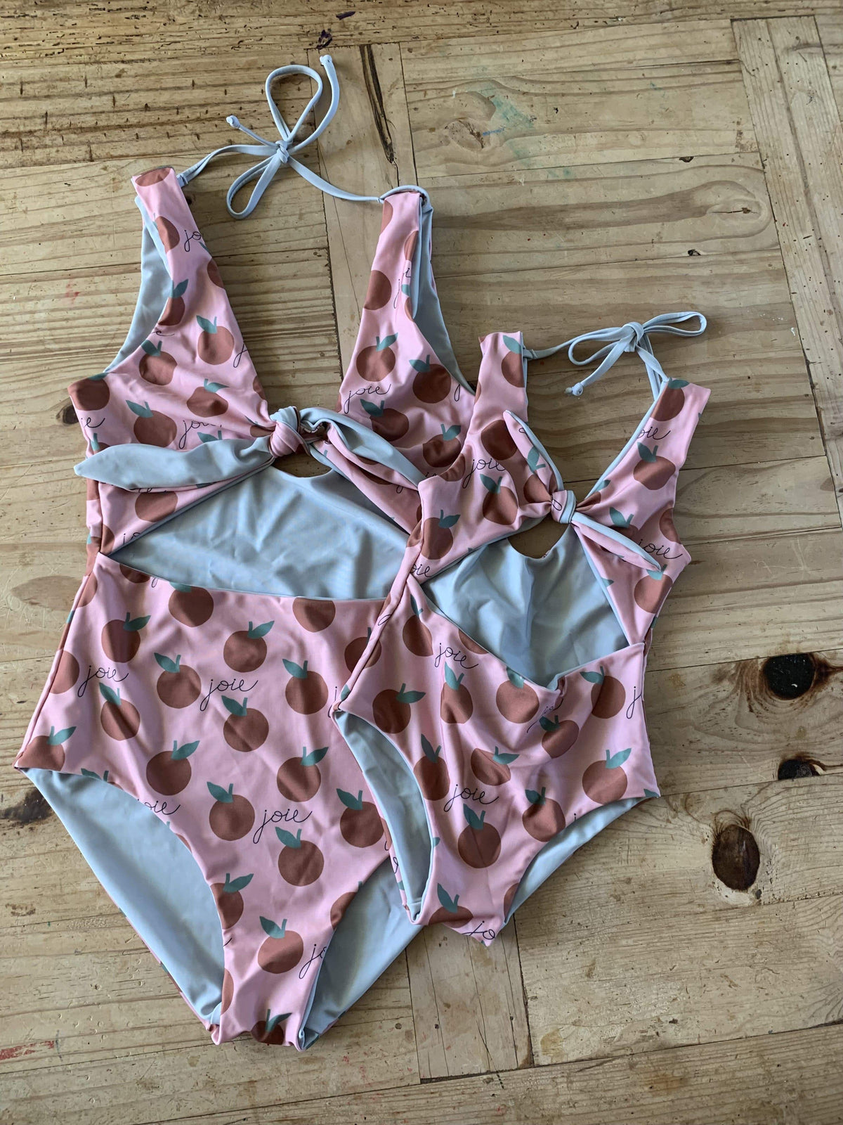 Girl's Cutout One Piece in Joie Inn Collab Print