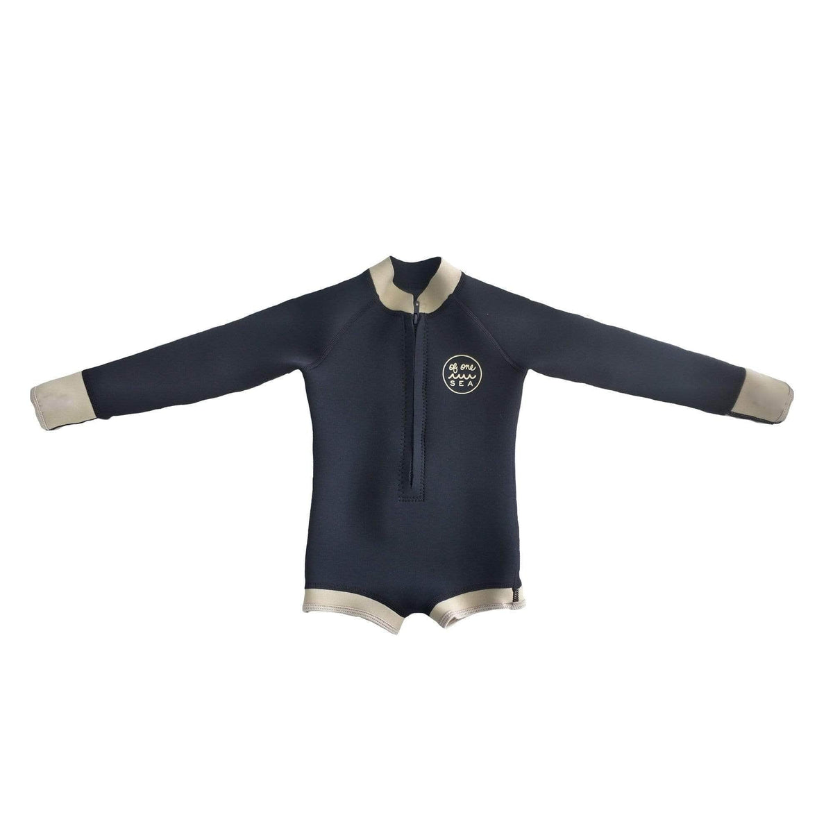 Kid's Natural Rubber Wetsuit in Long Sleeve Spring Suit - OF