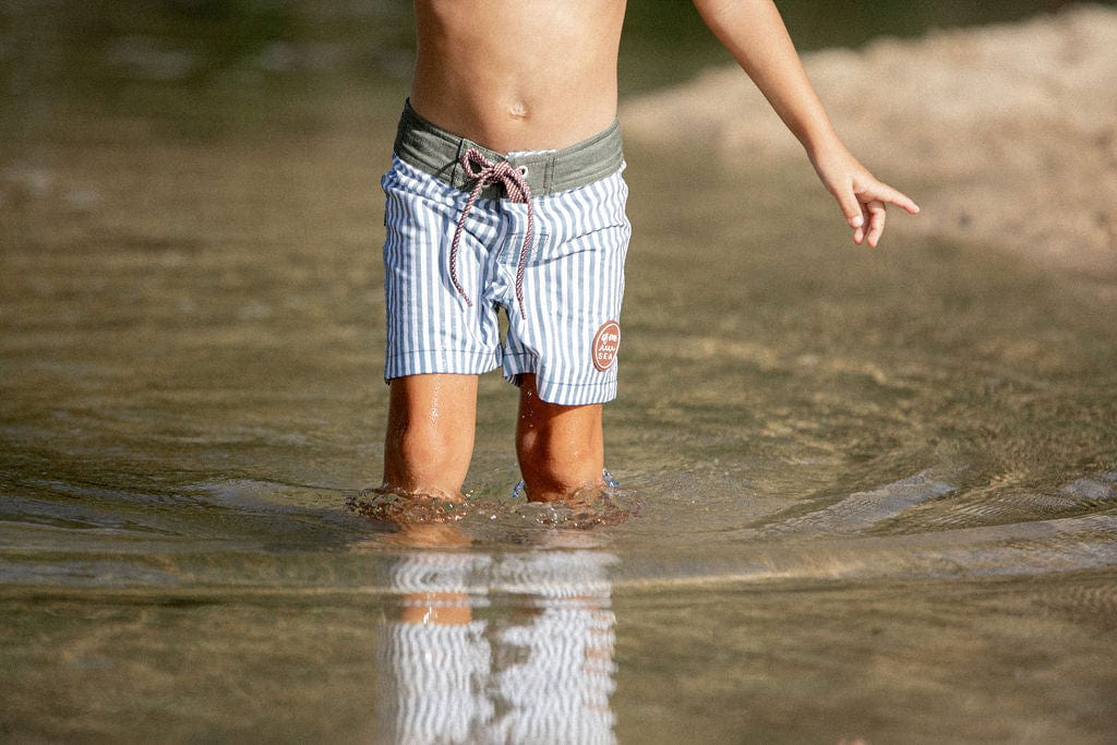 Kid’s Townshorts in Pinstripe