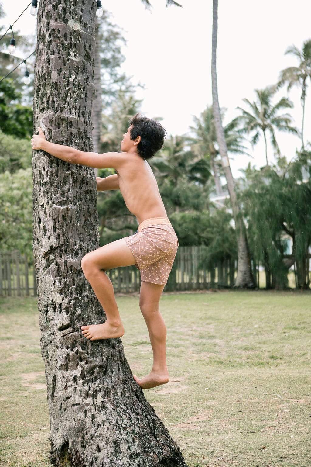 Kid’s Townshorts in Torch Ginger Red Dirt